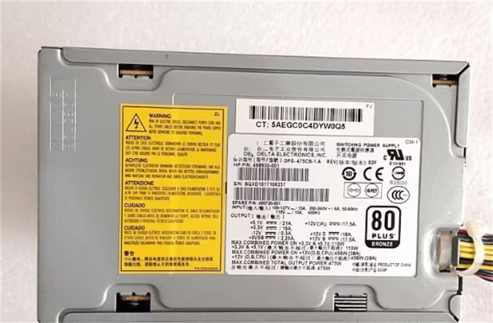 Amazon | 交換用電源ユニッHP 475W DPS-475CB-1 A 電源ユニット適用 HP